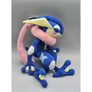 Greninja Pokemon Center Pokedoll Plush 12"‎ Stuffed Toy 2018 - RARE San-ei